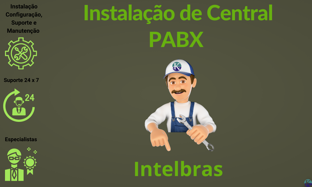 Instalação de Central Telefônica Intelbras em SAO PAULO SP