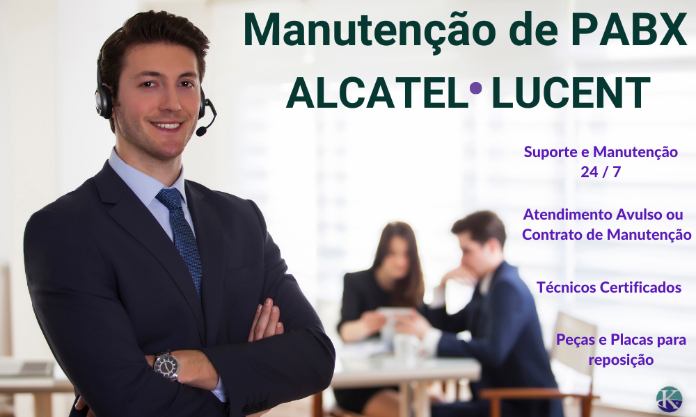 Manutenção PABX Alcatel-Lucent em ARARAS SP