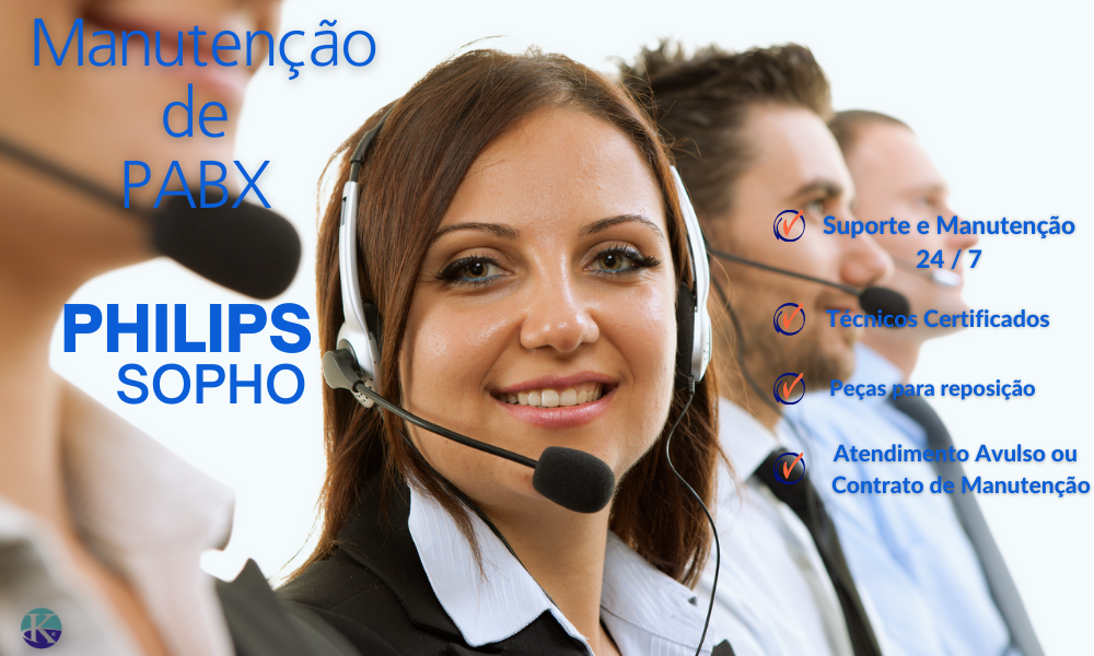 Manutenção PABX Philips em CACONDE SP